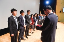 경동대 교수 및 학생, 원주시 감사패 수상