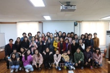 군산대 운영 군산시다문화가족지원센터, 한국어 종강식