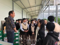 충북생명산업고 학생들, 미래의 농업을 배우다