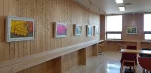 나주공공도서관 책 쉼터 이종숙 작가 서양화 작품전 개최