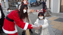 울산 상진초병설유치원, 산타 선물 전달