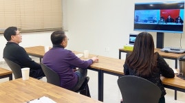 호남대 공자학원, 중국 후난대와 온라인 회의 