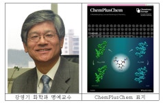 충북대 강영기 화학과 명예교수, 연구논문 유럽연합화학회 전문학술지 표지 소개
