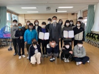 고창 신림중 이정애 교장, 장학금 기부