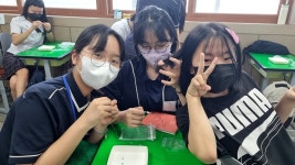 경북 경안여중, 진로직업체험 실시