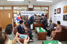 경북 석전중학교-왜관병원 업무협약식 체결