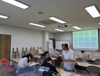 제주 한수풀도서관 캘리그라피-붓 끝으로 만나는 세상 운영