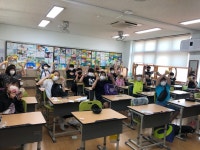 경북 상모초 환경 정화 봉사활동 실시