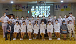 동주대, 간호학과 나이팅게일 선서식 비대면 생방송으로 진행