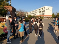 광양여고 학부모회, 학생의 날 맞이 캠페인