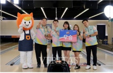 알바몬 코리아 볼링왕 최종 우승 팀 어뮤즈.. 상금 1천만원