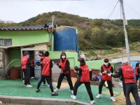 부산 연제고, 2021년 사랑의 연탄배달 행사