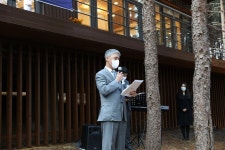 연세대 미래캠, 김우중 미래 라운지 현판 제막식 개최