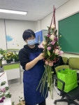 전남생명과학고 친환경원예경영과 화훼장식기능사 자격증 4명 취득