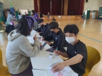 은여울중고 보라데이 행사 진행