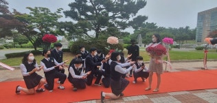 대구농업마이스터고 스승의 날 레드카펫을 밟다