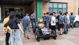호남대 미래자동차공학부, 줄포자동차공고 방문 입시 홍보