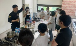호남대 외식조리학과, 광주 선우학교 대상 학과전공체험