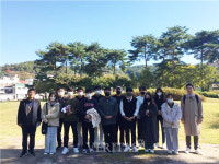 공주대 지역사회개발학과 공주시 도시재생 사례 '제민천 지역' 현장답사 실시