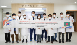 인제대 방글라데시 안과의사 초청 연수 진행