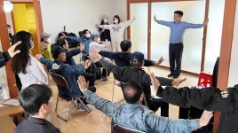 호남대 물리치료학과 파랑새원룸타운경로당 재능나눔봉사 실시