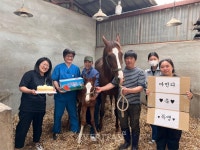 제주대 말전문동물병원 말 사랑 가족과 함께 기적을 만들다
