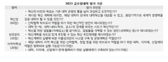 '글로컬대학30' 1차 예비지정 포스텍 등 15곳 선정.. 국립대 통폐합 4곳 포함