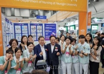 영진전문대 간호학과 메디엑스포서 간호 봉사활동 펄쳐