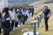 마산무학여고 3.15의거 청소년 유적지 순례 진행