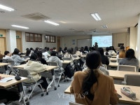 광주여대 보건진료소 여대생을 위한 암 예방 교육 진행