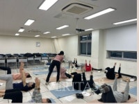 국립군산대 간호학부 필라테스(매트)지도자 자격증반운영