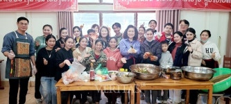 한림대 사회복지대학원총동문회 라오스 현지 방문 자원봉사활동