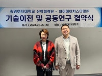 숙명여대 와이에이치스타일에 친환경 항균섬유 제작 코팅기술 이전