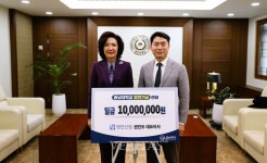영인산업 권진오 대표이사 충남대에 발전기금 1000만원 기탁