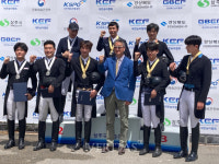 성운대 말산업학과 제40회 대통령기 전국 승마대회 입상