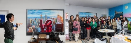 서울사이버대 회화과, 작가 아뜰리에 탐방 성료