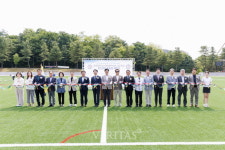 강원대학교사범대학부설고등학교, 신축 운동장 개장식 개최