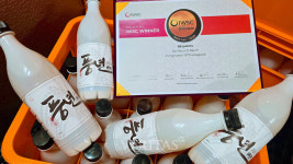 전주대 기술지주회사 자회사 다른오름,   프리미엄 막걸리 풍년1979로 IWSC 브론즈 수상