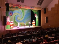 전남대 운영 광주 서구 어린이/사회복지급식관리지원센터 어린이 집합교육 뮤지컬 건강한 피터팬의 튼튼모험진행