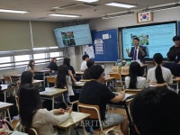 [포토] 천안청수고 2025 자율적 교육과정(교수특강/대학입시 설명)