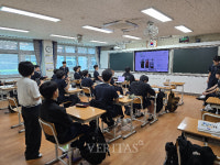 [포토] 조대부고 소방합동훈련