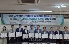 경인여대 인천지역 5개 대학과 한국산업단지공단 등 4개 산업단지 업무협약 체결