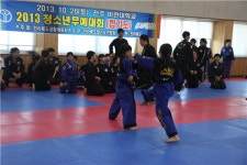 전북 청소년 무예대회 합기도 김제무예대학 우승