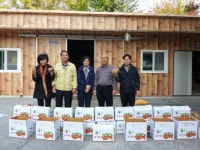 남원시 산동면 고구마 관내 경로당 등에 전달