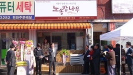 노송동 노후주거지구 노송밥나무 개장