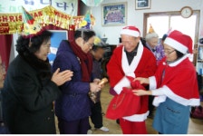 솔솔송 자원봉사대, 성탄절 맞아 사랑의 손길