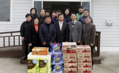  임실군청 공무원 사회복지시설 위문품 전달