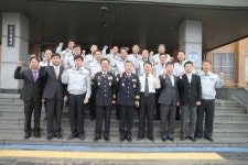 전석종 전북지방경찰청장, 군산경찰서 초도 방문