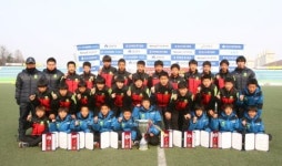 금산중학교 금석배서 축구부 창단 첫 우승