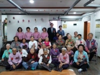 장수밀알노인복지센터 어르신 섬김